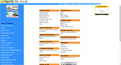 Desktop Screenshot of jornaisdehoje.com.br